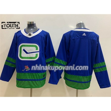 Vancouver Canucks Dresy Alternate Adidas 2019-2020 Modrý Authentic - Dětské Vancouver Canucks Dresy Alternate Adidas 2019-2020 Modrý Authentic - Dětské